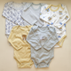 Pack of 5 bodysuits - Grey, Skin
