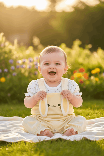 Bunny Romper - Playful Outdoor Mood