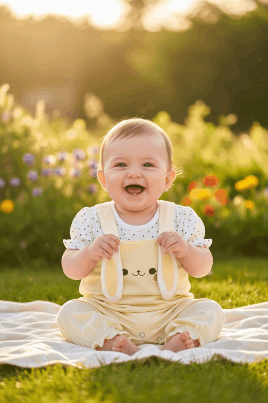 Bunny Romper - Playful Outdoor Mood