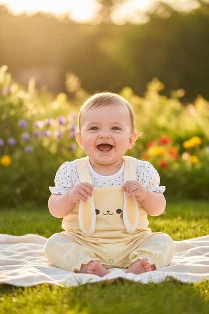 Bunny Romper - Playful Outdoor Mood