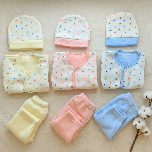 Dots Suits Flat Lay