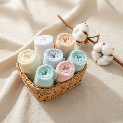 Face Towels Basket