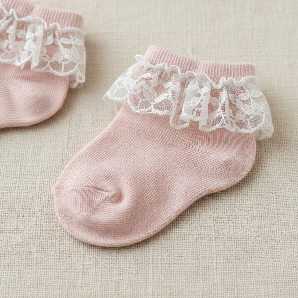 Frilly Socks Close-up