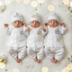 Baby Pack of 3 Suits with Cap - Little Prince/Princess