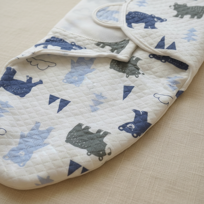 Quilted Swaddle Close-up