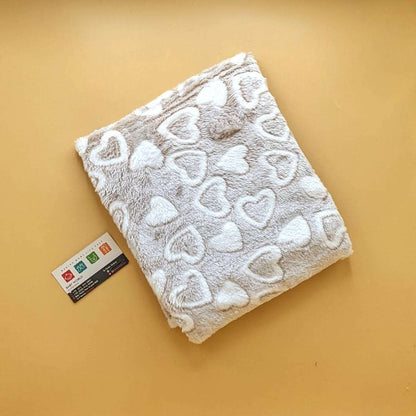 Wrapping Sheet/Blanket - Winter - Hearts 🤍