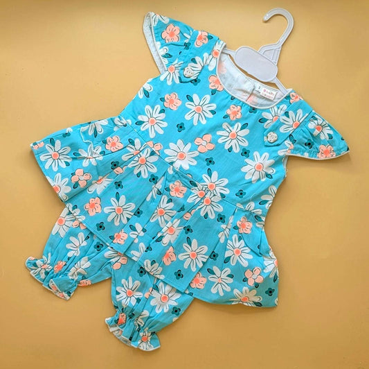 Frock with Pants - Floral