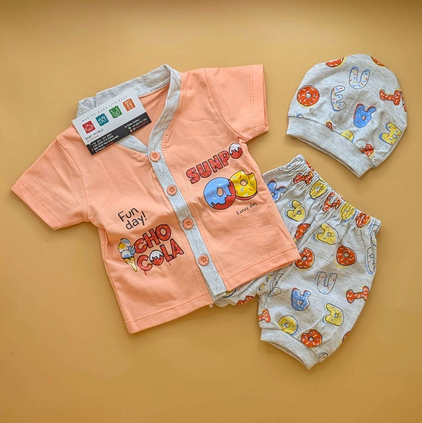 Baby Co-ord Set - Donuts 🍩