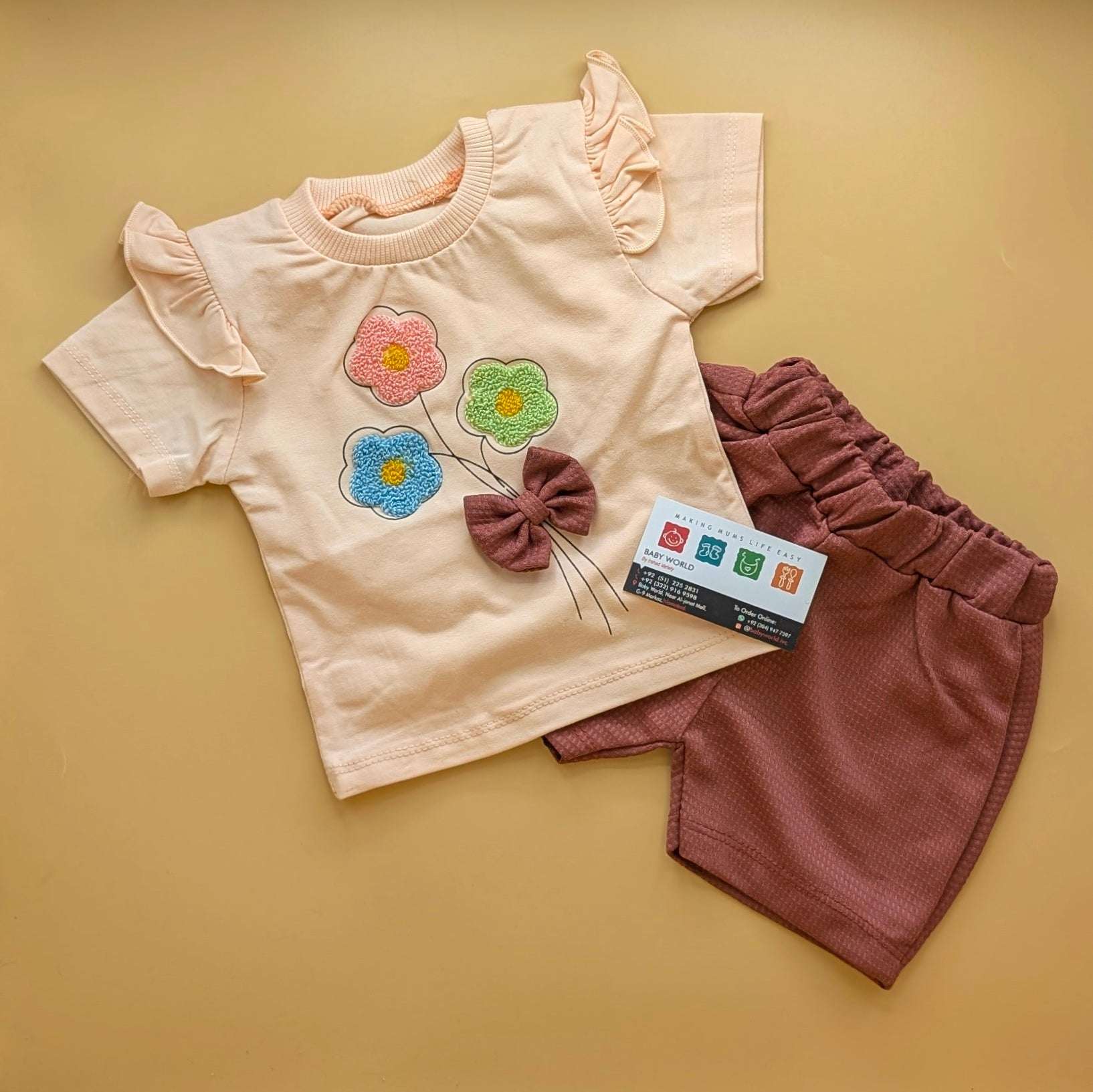 Baby Co-Ord Set - Floral