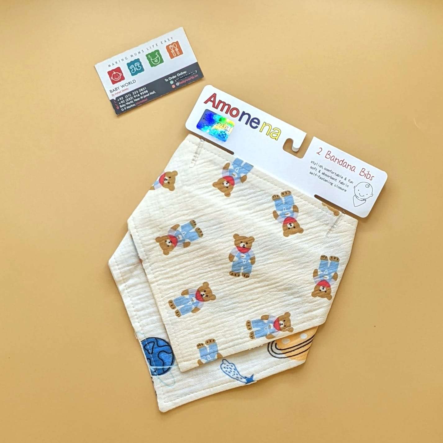 Pack of 2 Bandana + Bib
