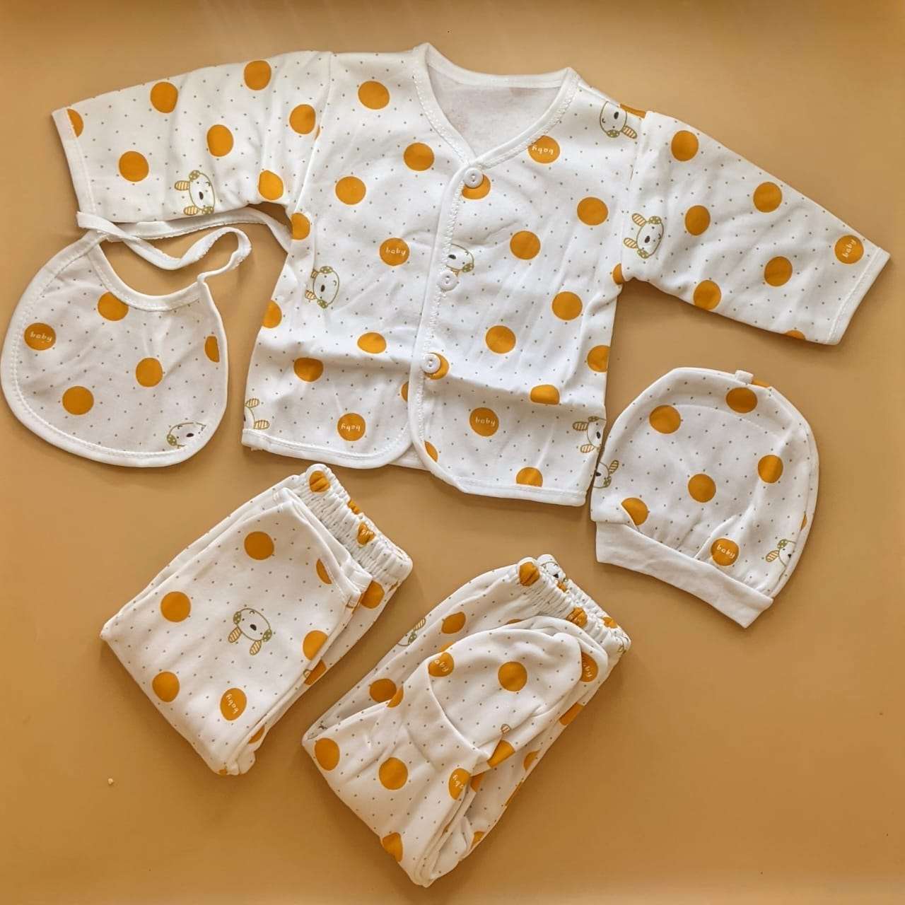 5 Pieces Suit Set - Winter - Circle 🔴