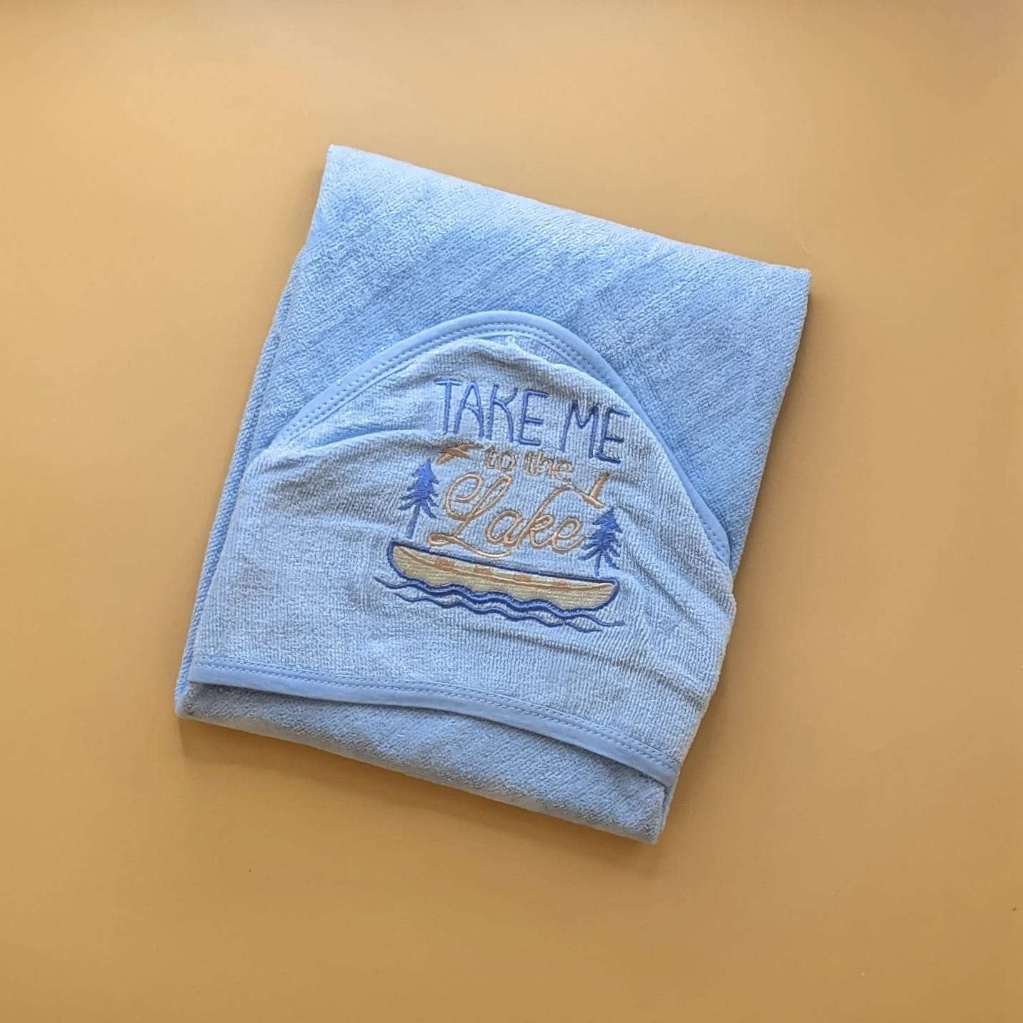 2 in 1 Hooded Wrapping Sheet/Blanket & Bath Towel - Winter