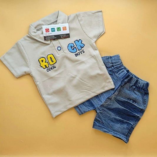Baby Co-ord Set - Rock
