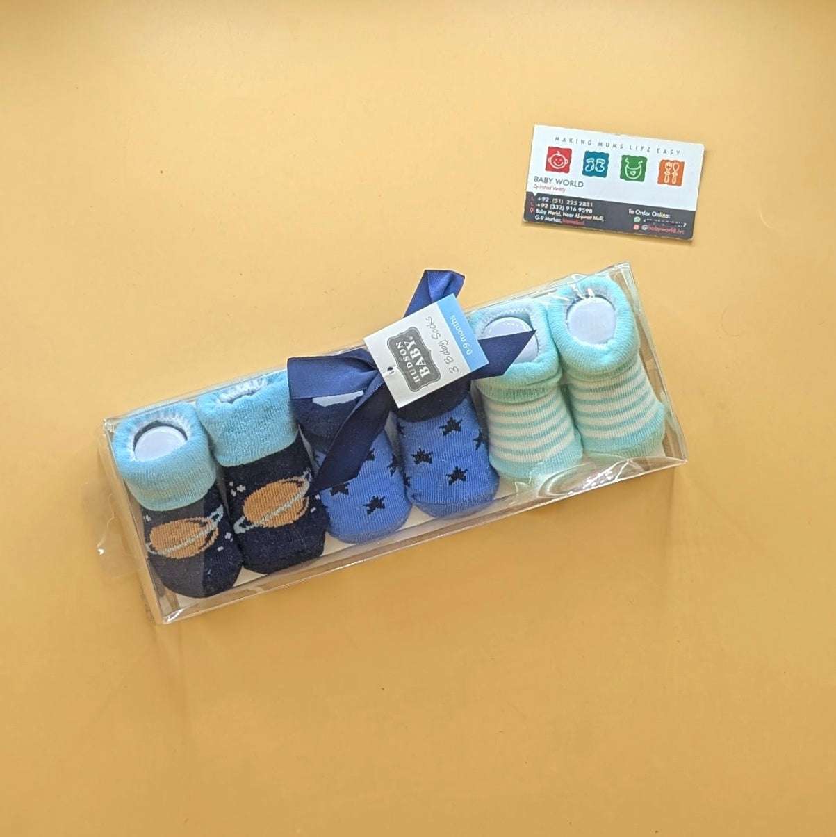 Premium Quality Baby Pack of 3 Booties Set