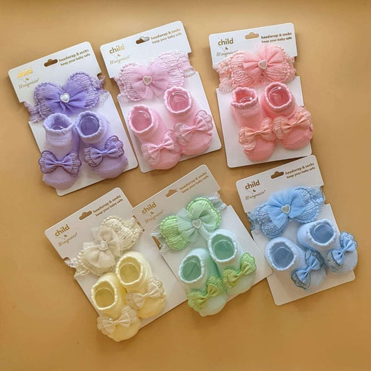 Booties & Headband Set