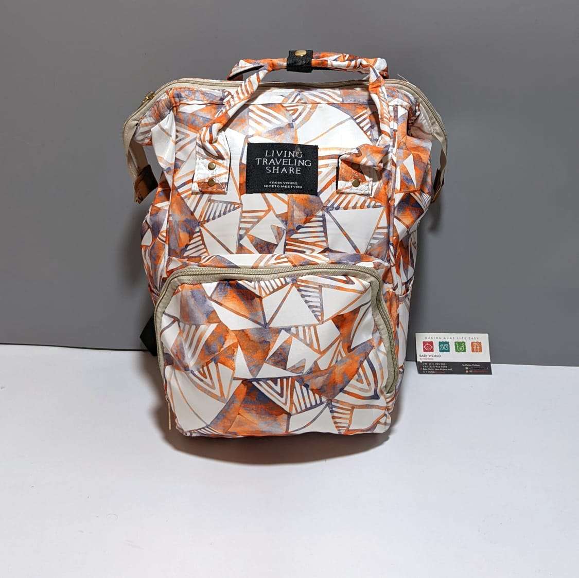 Baby Diaper Bag Pack - Pattern