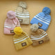Baby Wool Cap - Lines - Winter