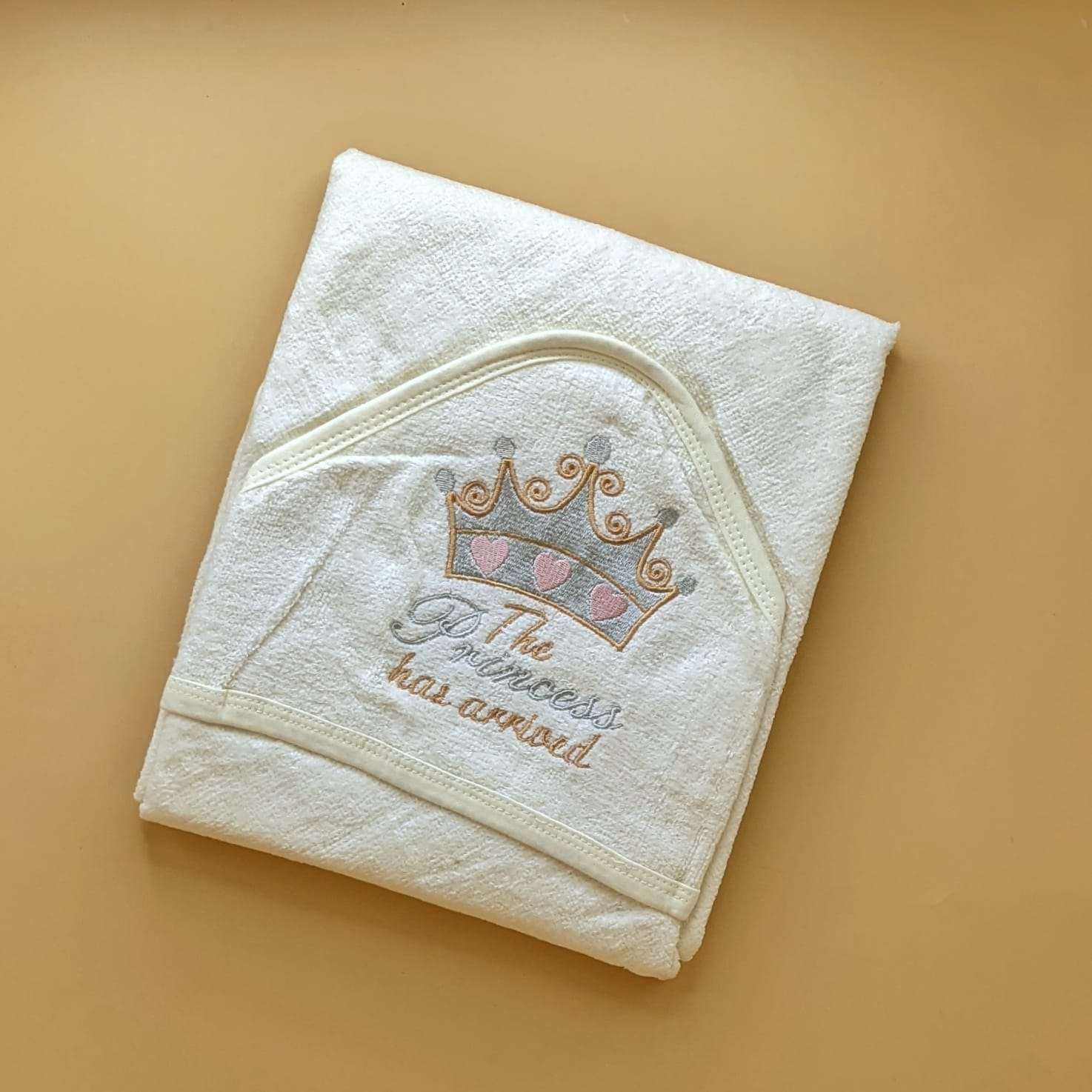 2 in 1 Hooded Wrapping Sheet/Blanket & Bath Towel - Winter