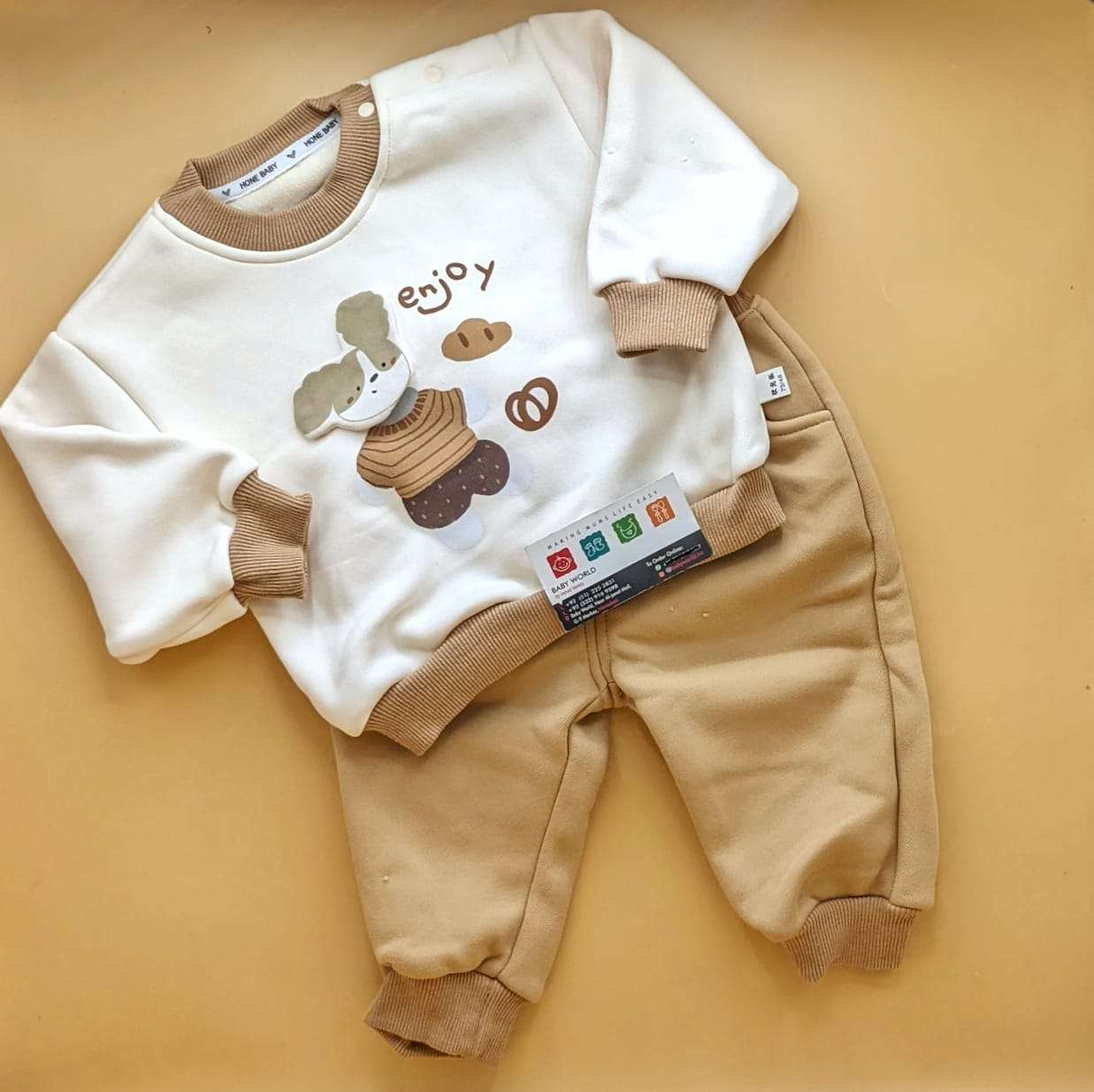 Premium Quality Baby Sweater Suit Set - Winter - Enjoy