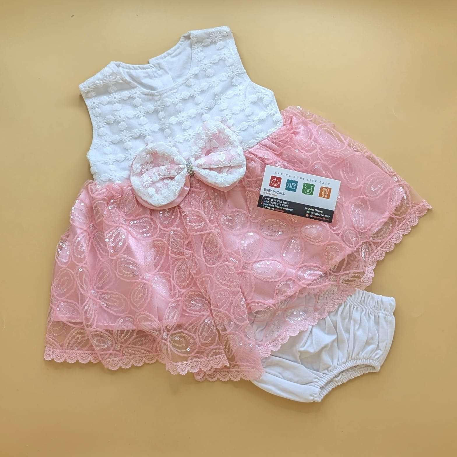 Baby Frock - Bow