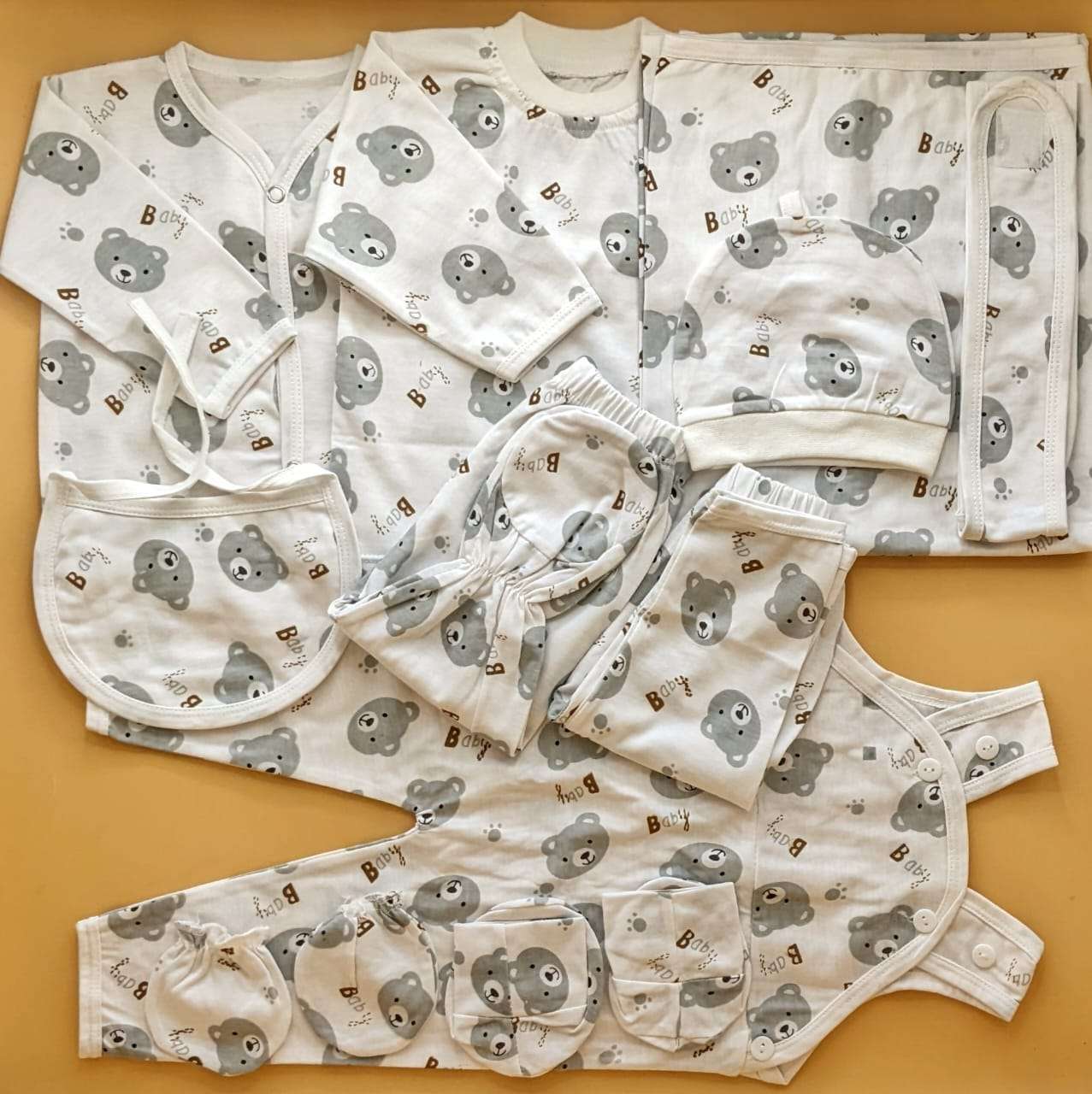 11 Pieces Starter/Suit Set - Baby Bear 🐻