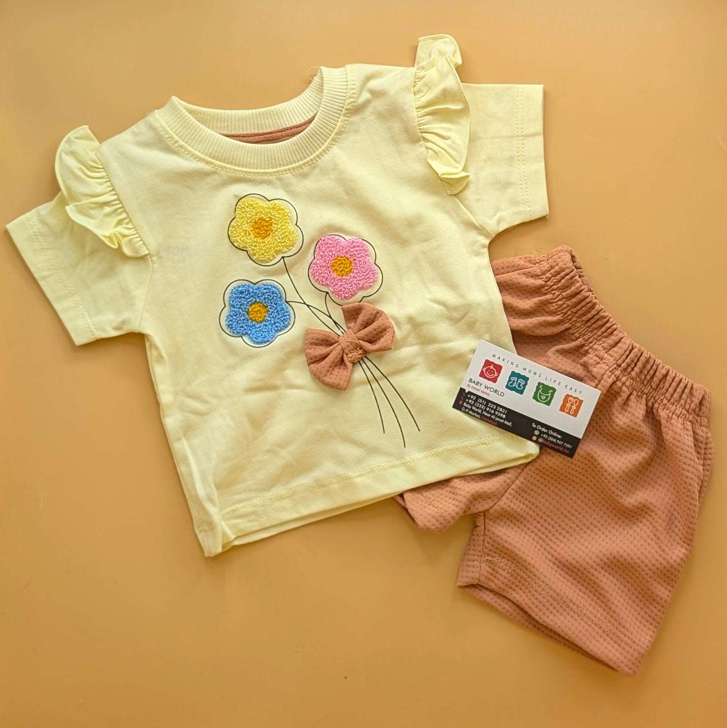 Baby Co-Ord Set - Floral