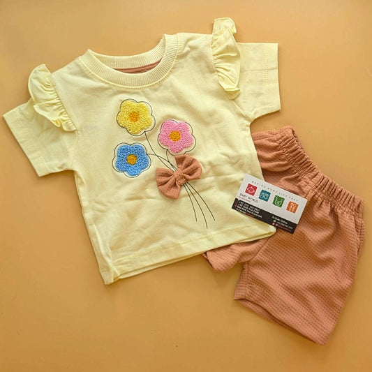 Baby Co-Ord Set - Floral