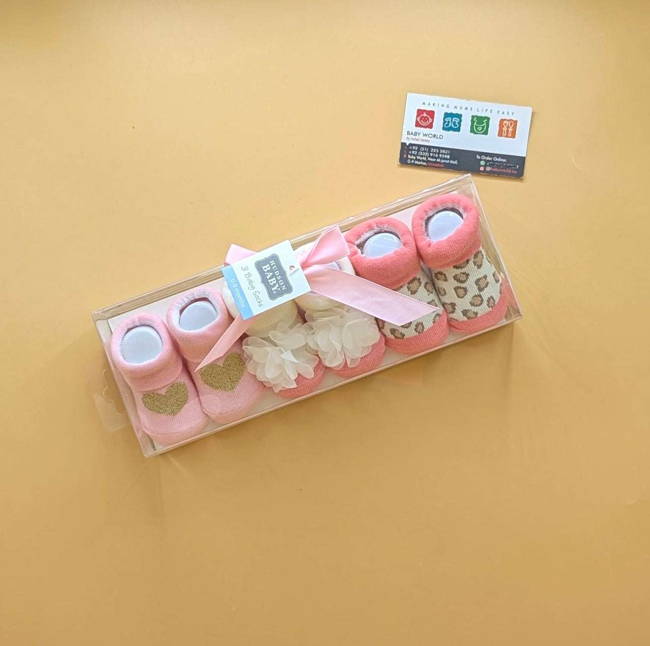 Premium Quality Baby Pack of 3 Booties Set