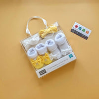 Pack of 2 Booties & Headbands Set