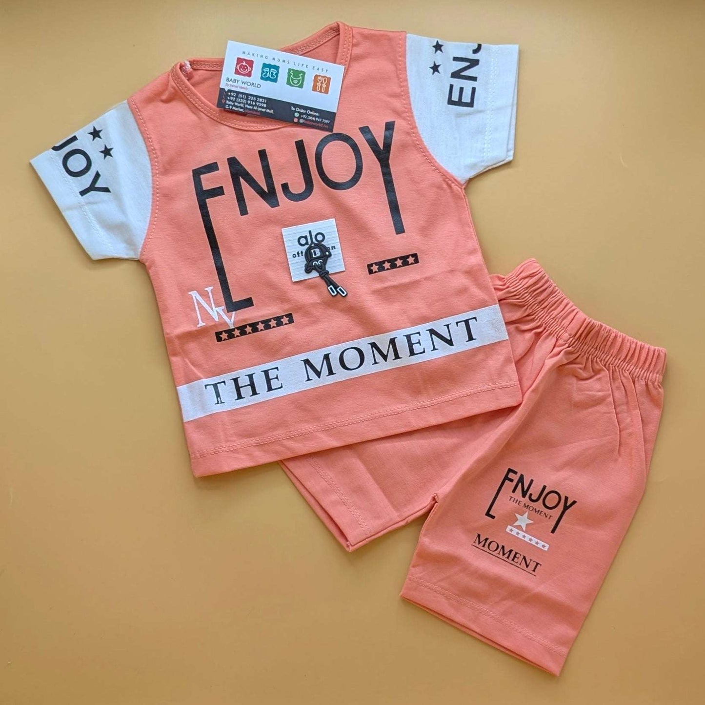 Baby Co-ord Set - Enjoy the Moment