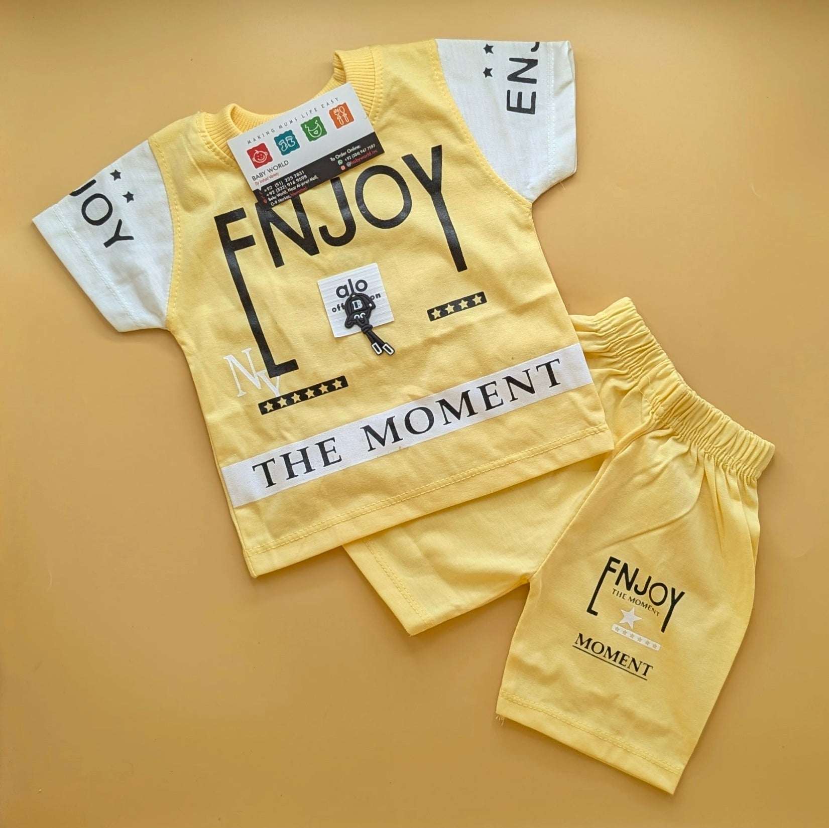 Baby Co-ord Set - Enjoy the Moment