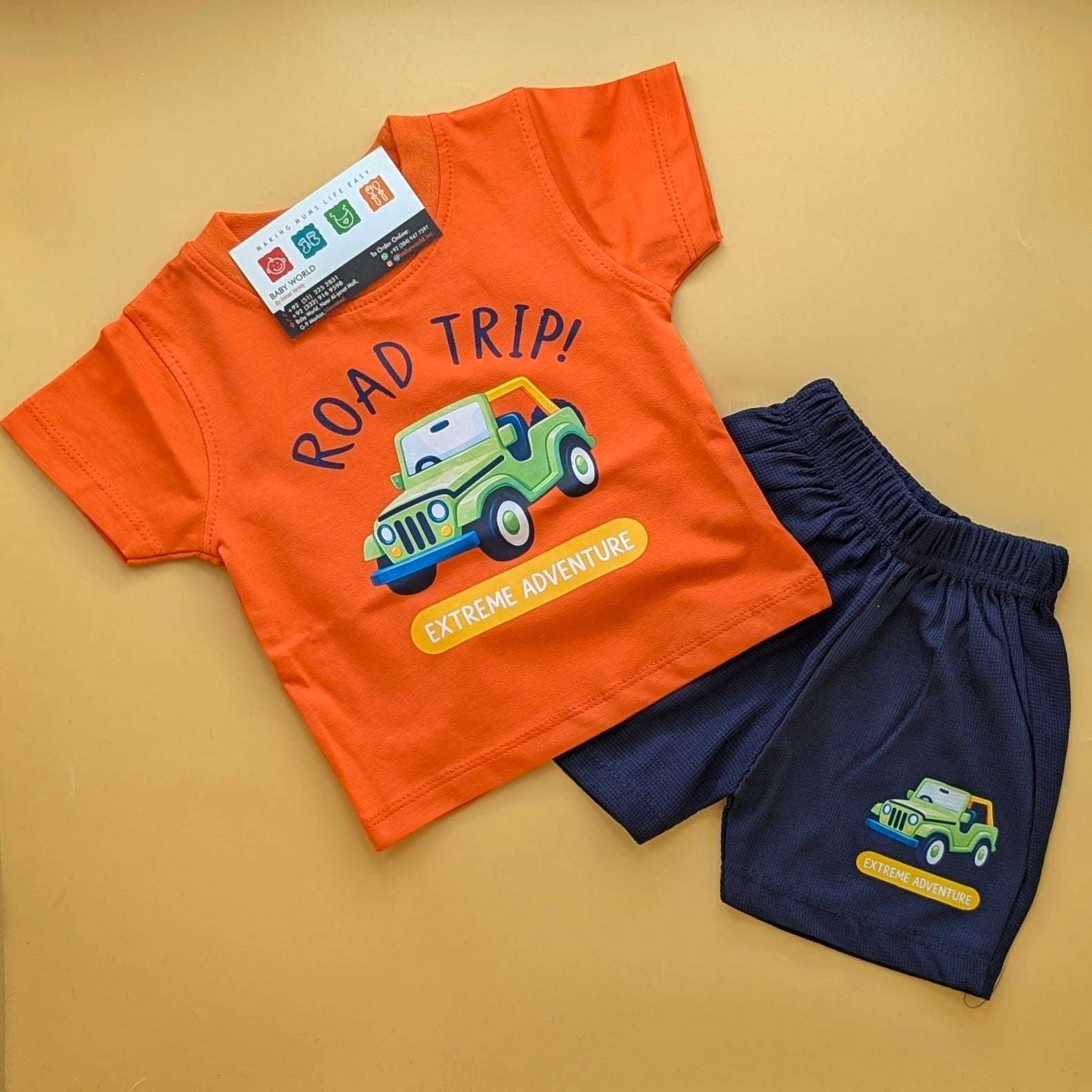 Baby Co-Ord Set - Road Trip