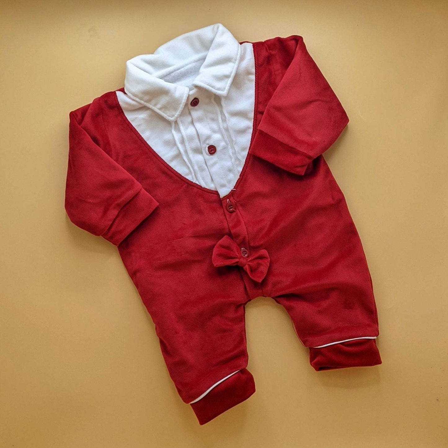 Baby Romper - Winter - Bow