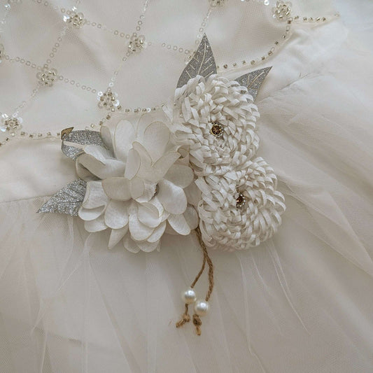 5 Pieces Frock Set