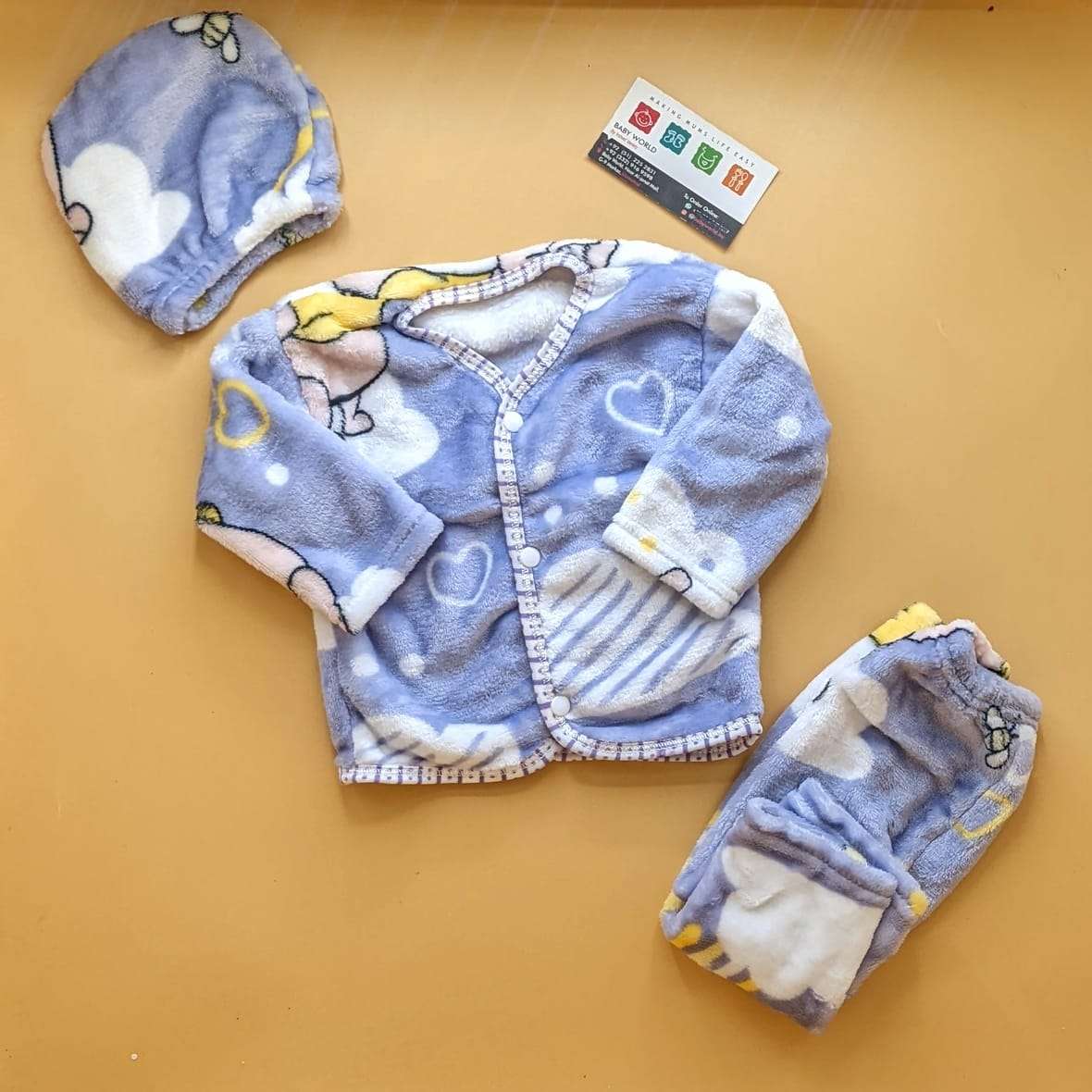 Baby Suit with Cap - Pooh - Winter