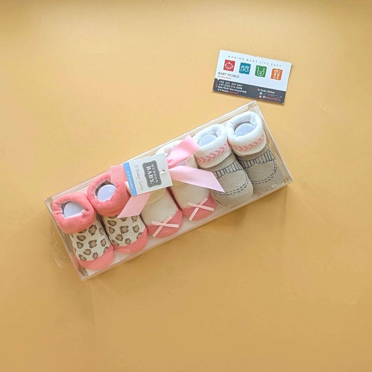 Premium Quality Baby Pack of 3 Booties Set