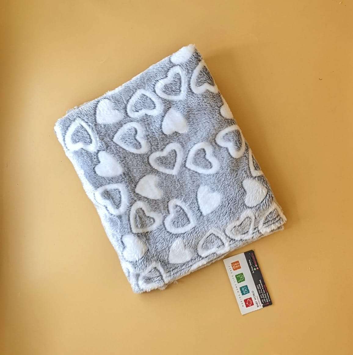 Wrapping Sheet/Blanket - Winter - Hearts 🤍