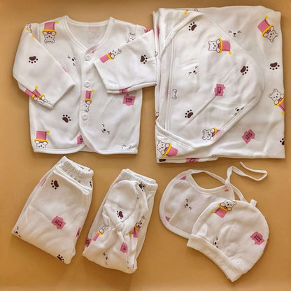 6 Pieces Starter/Suit Set - Magic Cap/Bear - Winter