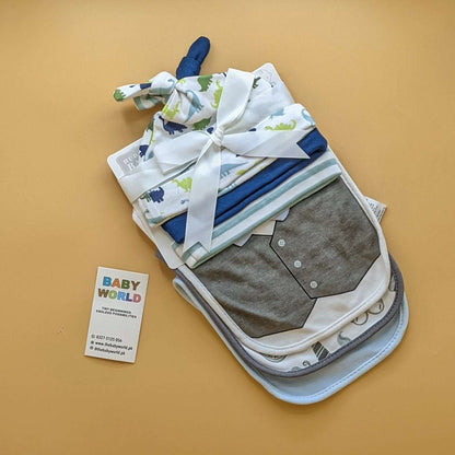 Pack of 3 Bibs & Caps