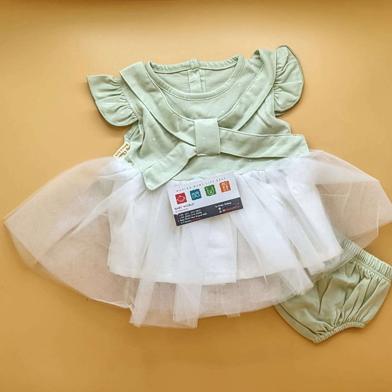 Frock with Belt - Tiny Stars ✨