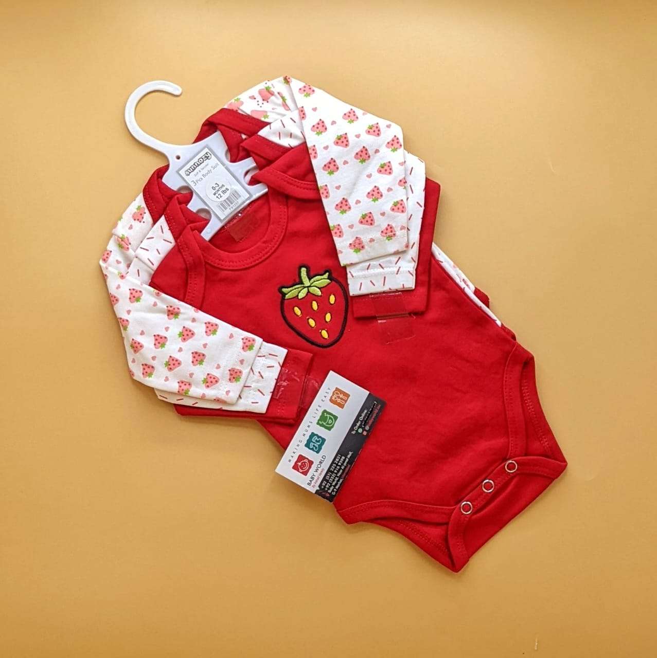 Pack of 3 bodysuits