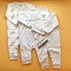 Pack of 3 Rompers/Sleep Suits - Grey - Elephant 🐘