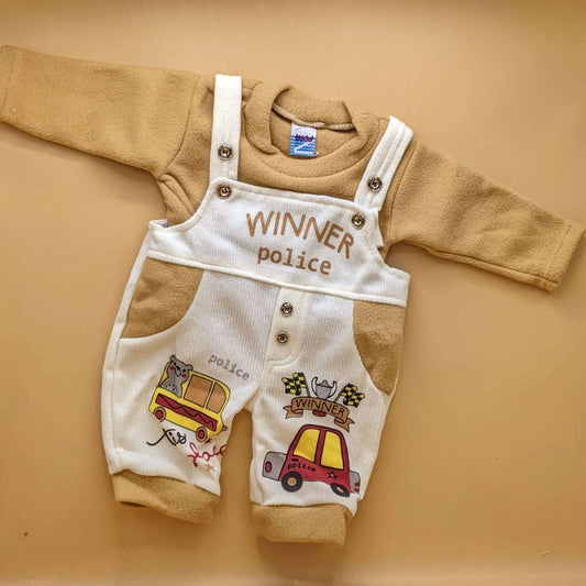 Baby Jumpsuit - Winter - Winner Police 🚓