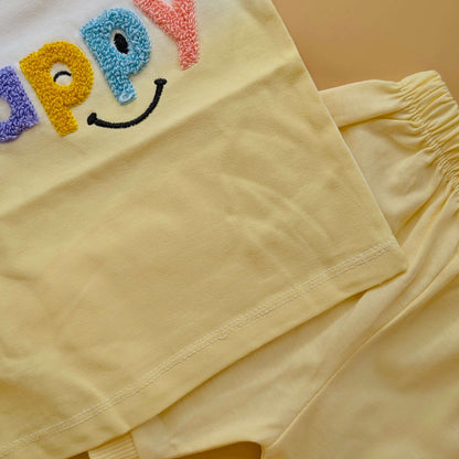 Baby Co-Ord Set - Happy