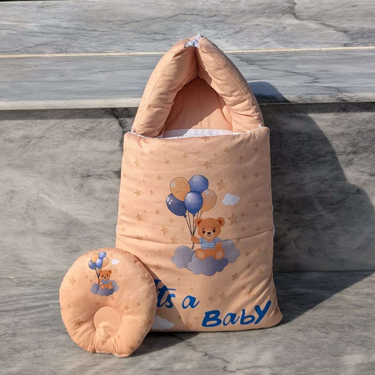 Carry Nest with Pillow - It's a Boy/Girl/Baby