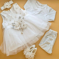 5 Pieces Frock Set