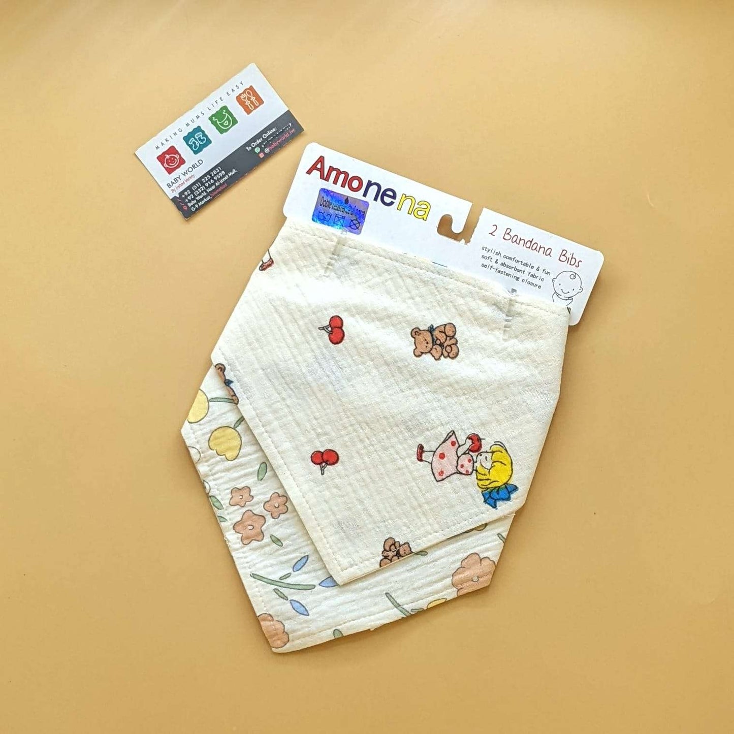 Pack of 2 Bandana + Bib
