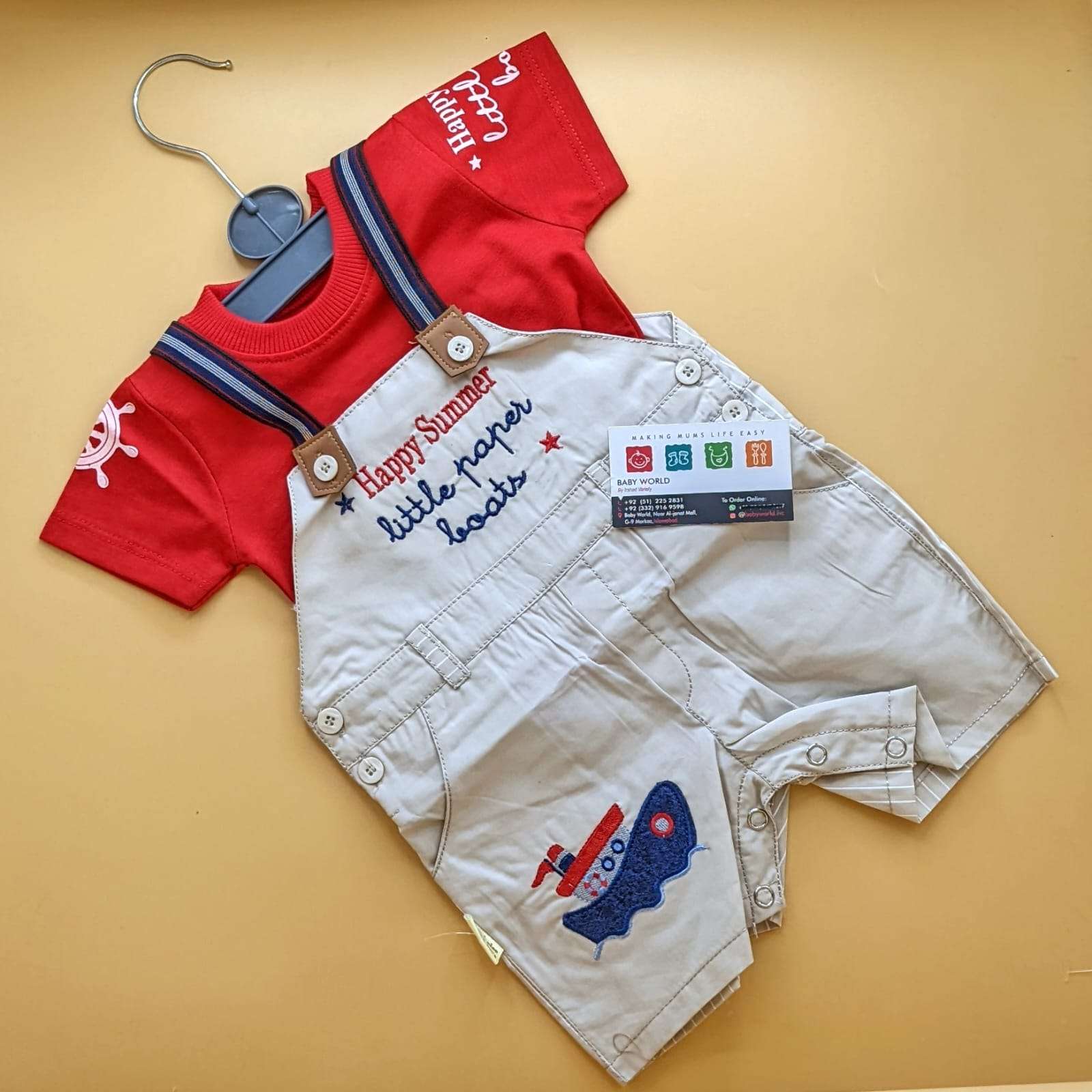 Jumpsuit/Romper - Little Paper Boats 🚢