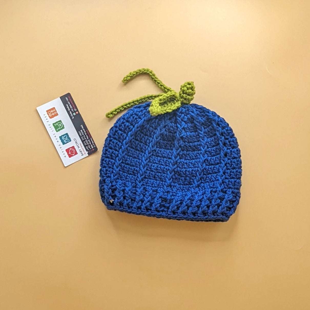 Premium Quality Crochet Handmade Baby Cap - Pumpkin 🎃 - Winter