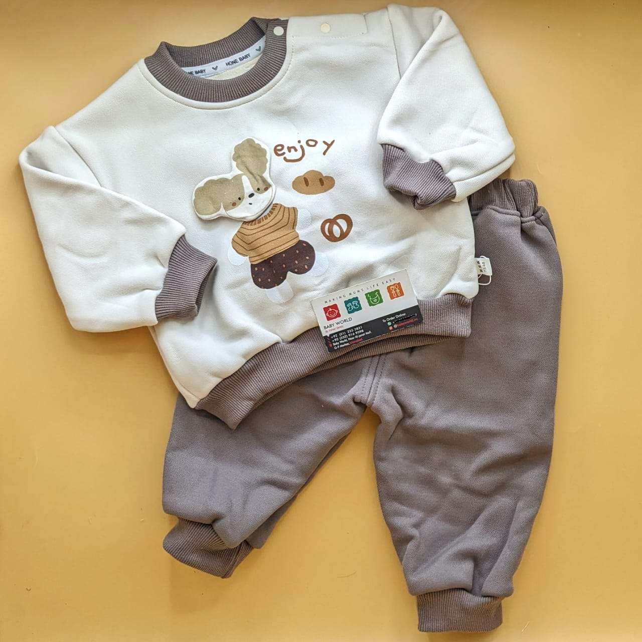Premium Quality Baby Sweater Suit Set - Winter - Enjoy